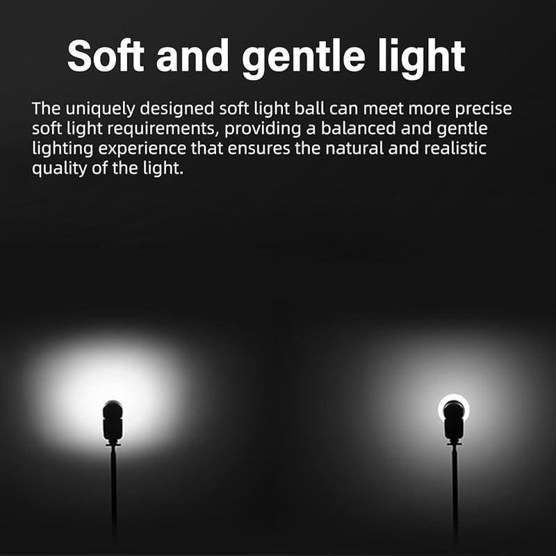 Spherical Flashing Light Diffuser For V100 V1pro V1 AD100pro Natural Skin Tone Modifier - Image 5