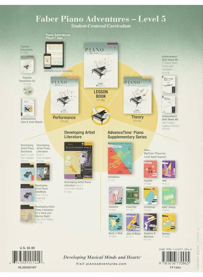 Piano Adventures Theory Book Level 5 - Image 2