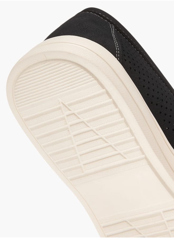 Lee Cooper Mens Perforated Slip-On Loafers  - Image 5
