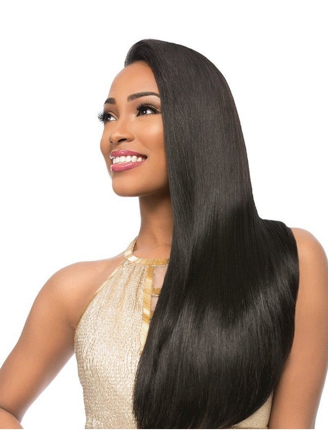 Sensationnel شعر إمباير يكي وييف شعر بشري عذري إكستensions شعر يكي قوام للتجعيد والأساليب المخيطة مستقيم يكي 1 حزمة (10 بوصة T1B/30) - Image 4