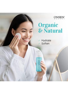 Onsen Secret Japanese Cleansing Milk Face Wash Anti Aging Gentle Cleanser Makeup Remover Cleansing Milk For Sensitive Skin All Natural Purifying Organic Non Foaming Facial Cleanser 150 Ml  - Image 4