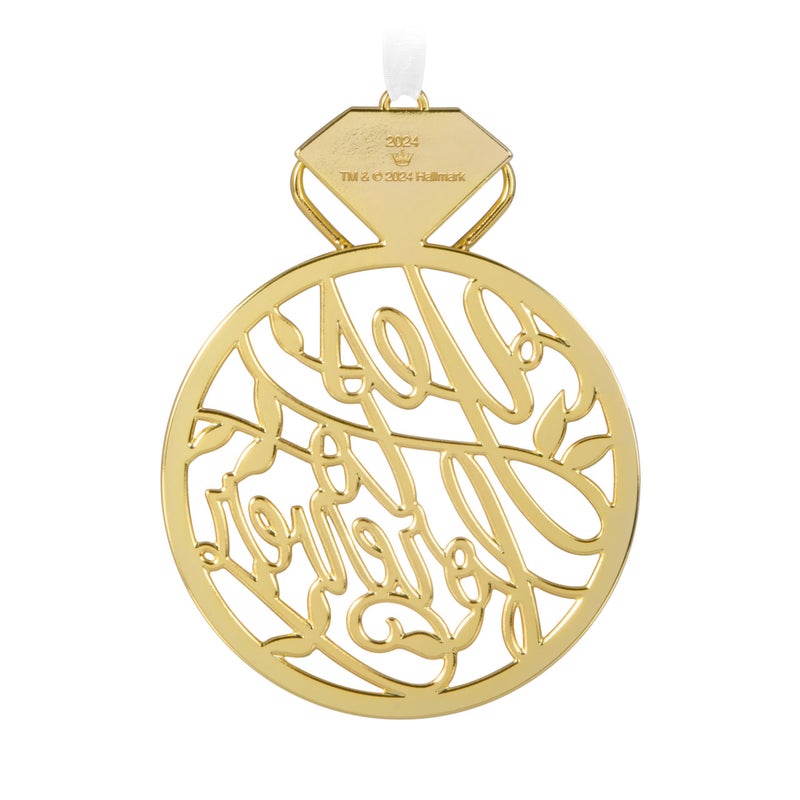 Hallmark Keepsake هولمارك تذكار عيد الميلاد 2024 هدية المعادن المشاركة للزوجين - Image 2