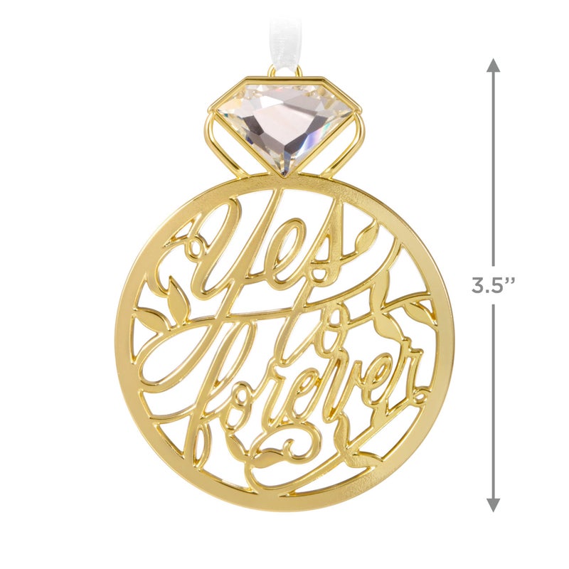 Hallmark Keepsake هولمارك تذكار عيد الميلاد 2024 هدية المعادن المشاركة للزوجين - Image 5