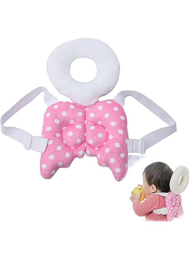 Infant Safety Head Protection Backpack with Adjustable Cap for Baby Walkers - Unicorn and Bee Shaped Soft Pillow for Fall Protection and Comfort during Baby Walks - Image 1