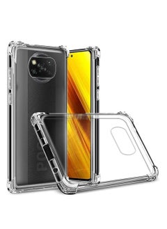 Generic Back Cover For Xiaomi Poco X3 - Clear 