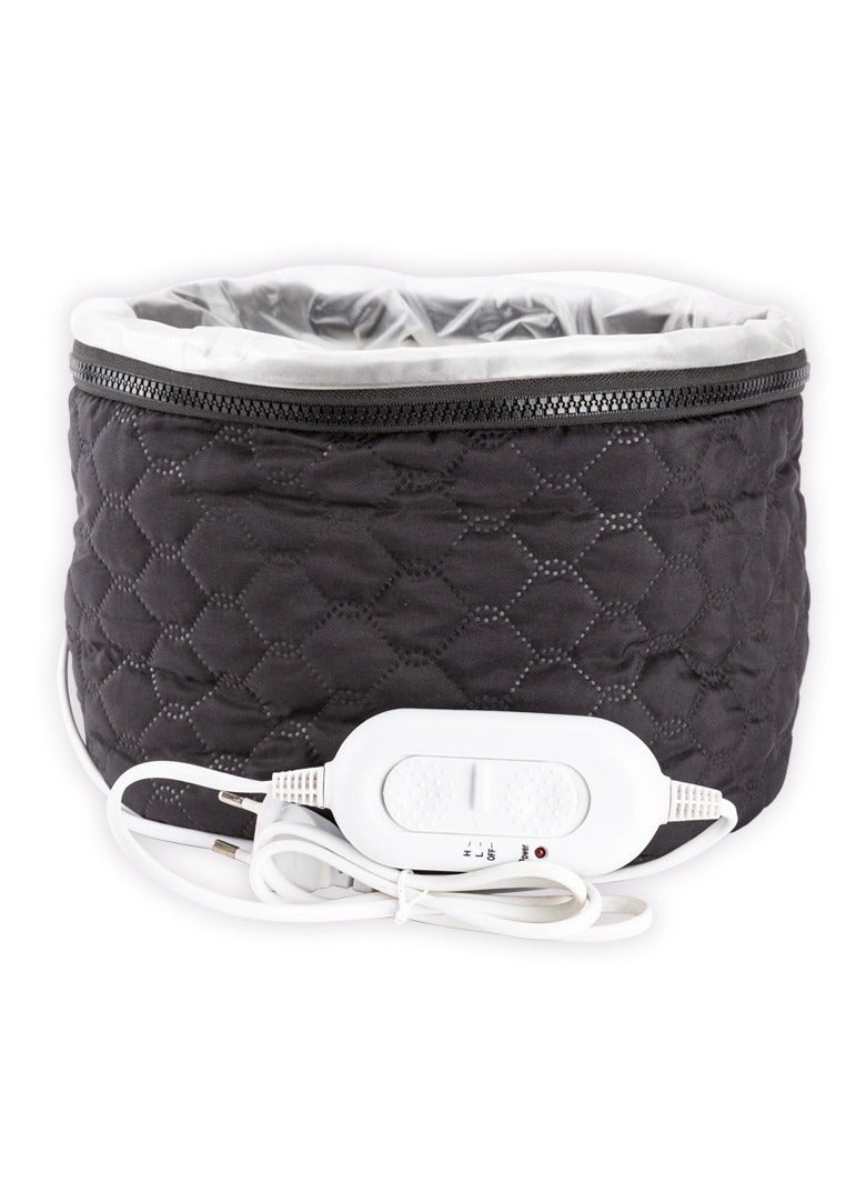 Electric Evaporation Cap Barber Shop Baking Oil Pongee Hair Mask Cap Two Levels of Temperature Control Home Heating Hair Cap - Image 1