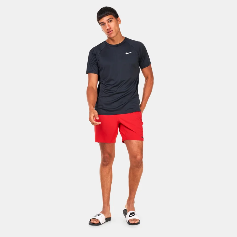 Nike Black Men's Hydroguard Swimming Top for Men | Best Price UAE