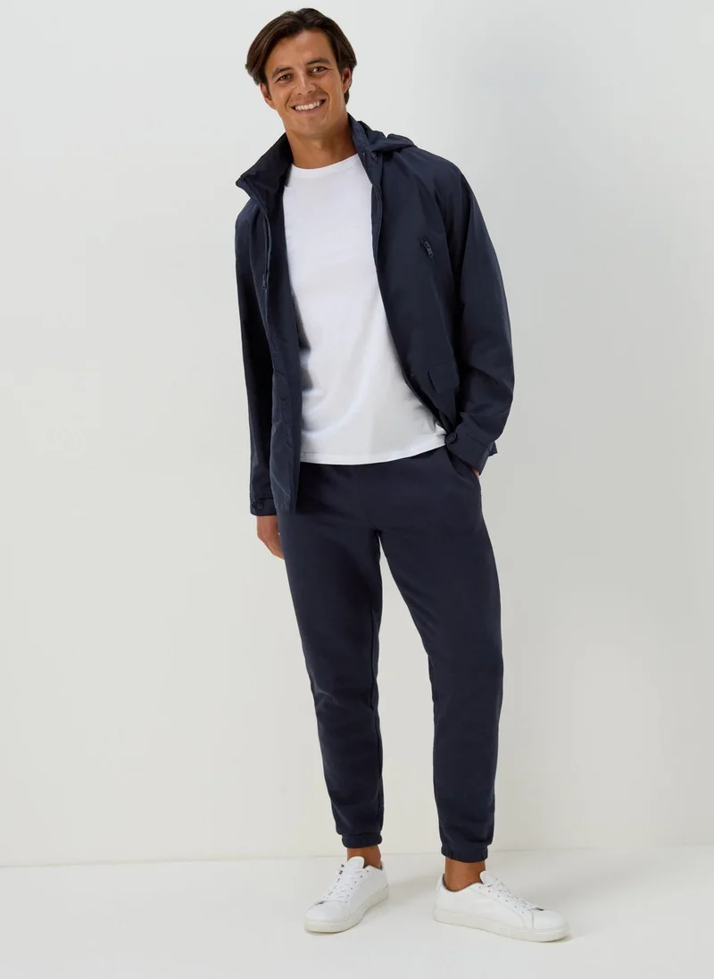 Matalan Navy Navy Essential Cuffed Joggers for Men | Best Price UAE