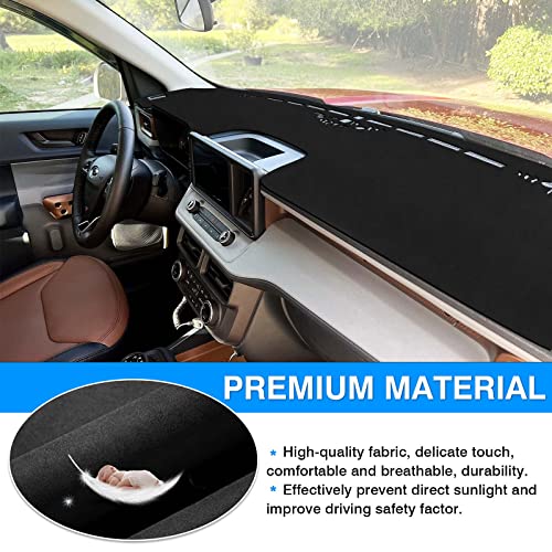 Autorder Dashboard Cover Mat for 2022-2026 Ford Maverick Accessories Dash Cover Suede Dash Mat Sunshade Glare UV Rays Protector - Image 4