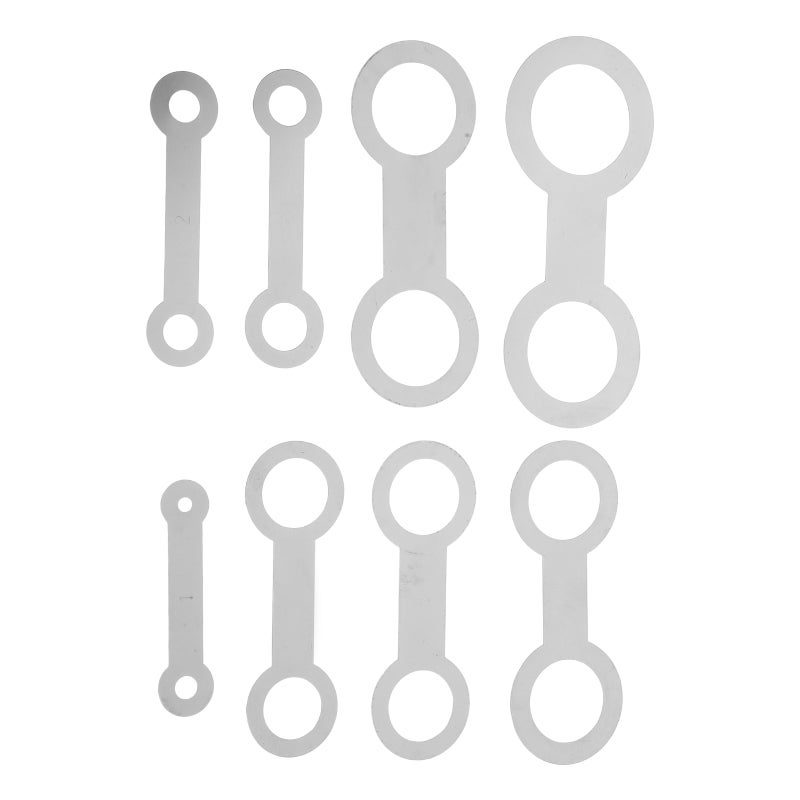 8PCS/Set Saxophone Pad Leveling Sax Leveling Tool Pads Repair Tool for Saxophone Flute Clarinet ( ) - Image 3