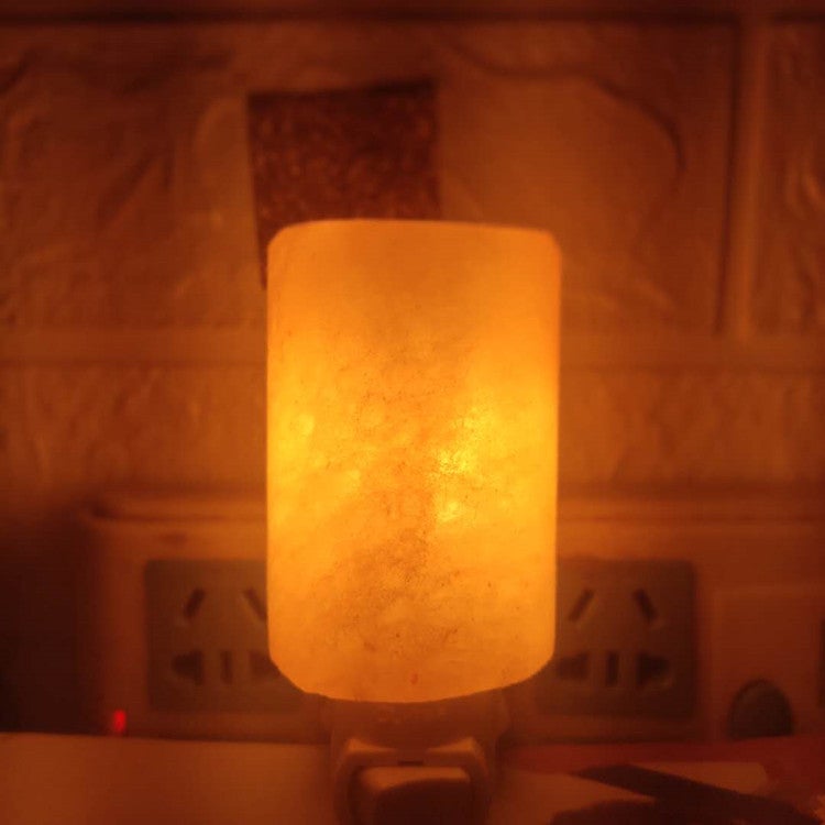 Himalayan Salt Lamp Small Wall Lamp Bedside Lamp Salt Crystal Lamp Natural Warm Light Table Lamp Decoration Ornaments - Image 2