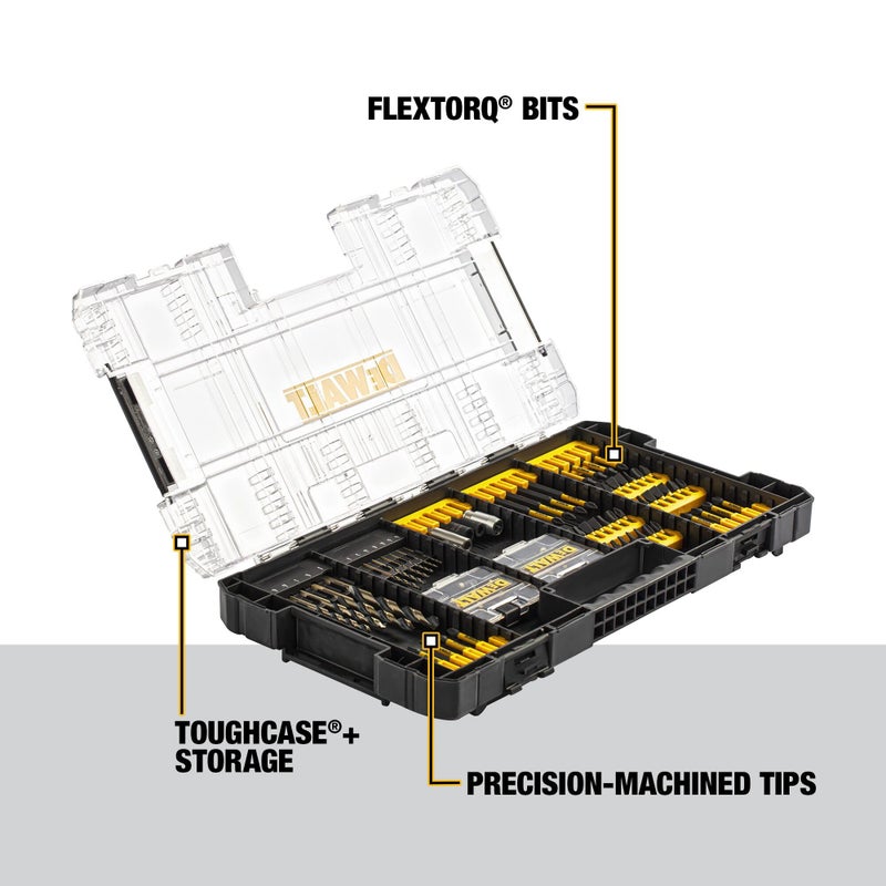 DEWALT FlexTorq 100-Piece Impact Driver Bit Set (DWANGFT100SET) - Image 3