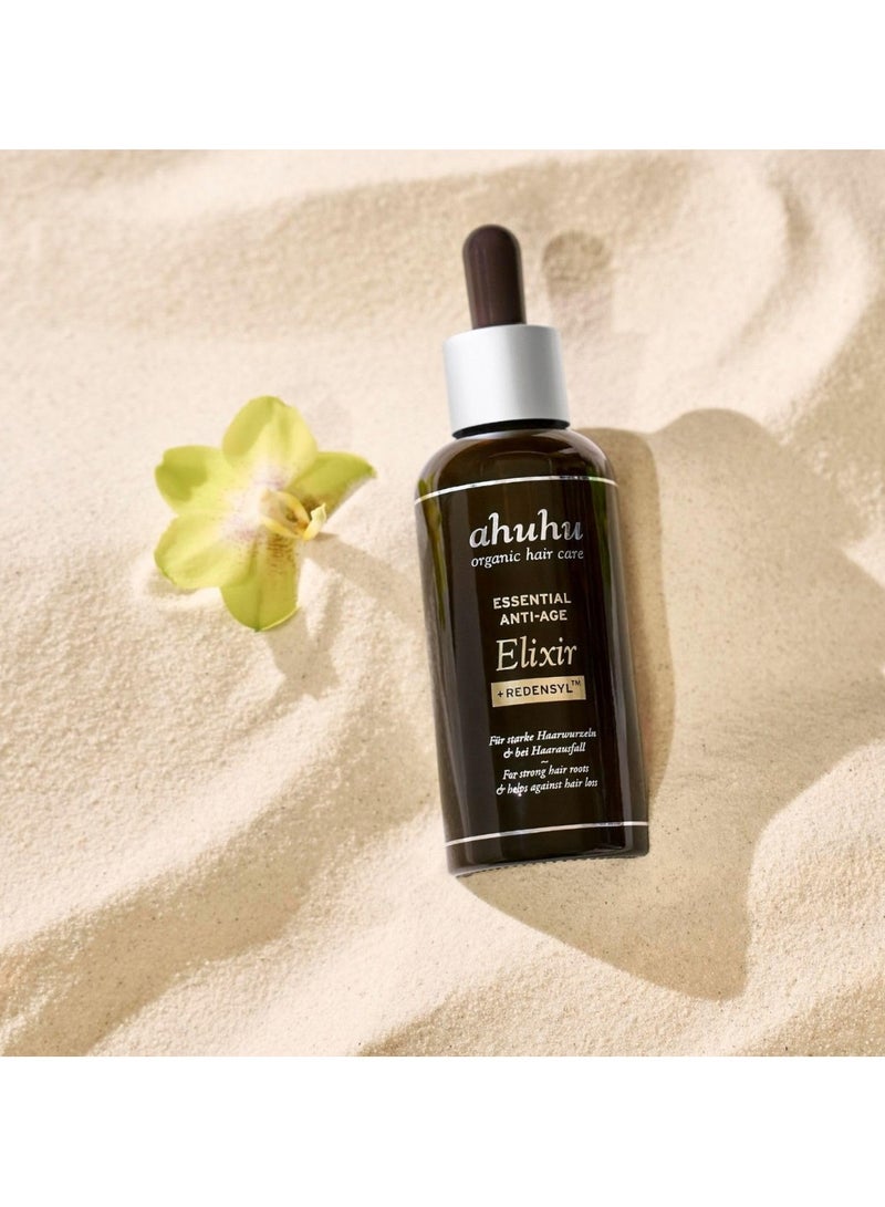 أهوهو سيروم أهوهو العضوي لتقوية الشعر ومكافحة التساقط يحتوي على ريدينسيل لنمو الشعر وتقوية الجذور 100 مل - Image 2