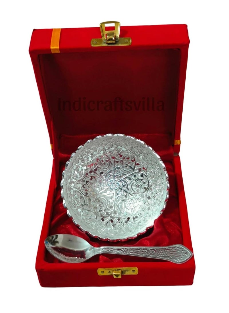 طقم سلطانية مطلية بالفضة 1 - Image 2