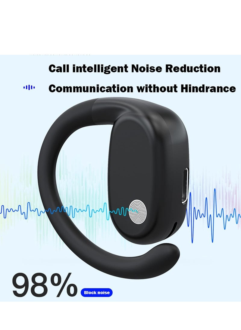 Generic - EXCEFORE Air Bone Conduction Headphones - Lightweight Wireless Bluetooth Earbuds with Earhooks for Running and Sports - Image 1