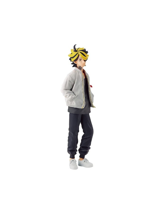 Bandai Tokyo Revengers Kazutora Hanemiya 6.5" Figure by Banpresto 