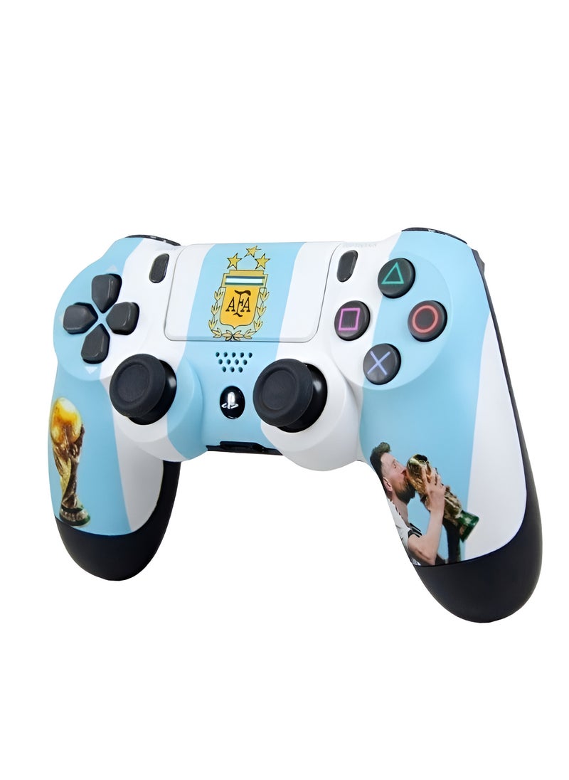 PS4 - Argentina World Cup Champions Edition Custom PS4 Controller With Charging Cable - Image 1