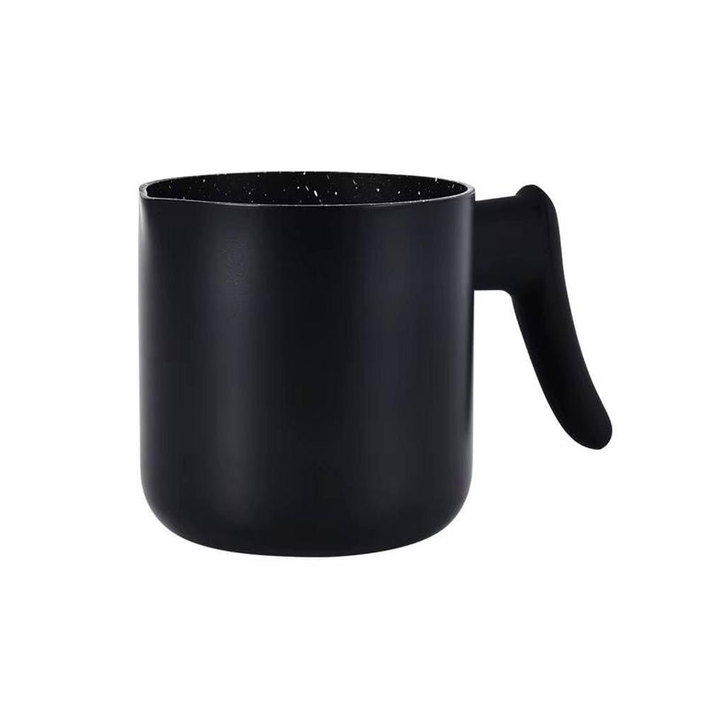 Granite Milk Pot 1 Liter Non Stick Granite Cookware Easy Clean Heat Resistant Handle Durable Coating Even Heat Distribution Home Kitchen Use - Image 1
