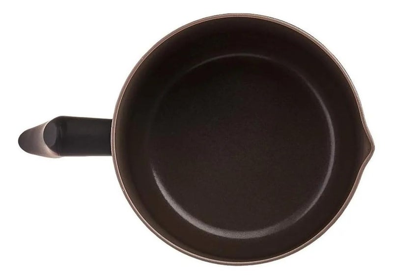 Granite Milk Pot 1 Liter Non Stick Granite Cookware Easy Clean Heat Resistant Handle Durable Coating Even Heat Distribution Home Kitchen Use - Image 3