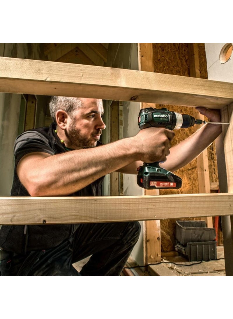 Metabo Metabo SB 18 LT BL 2x 20kit 18V Brushless Hammer DrillDriver 20Ah Kit  - Image 2