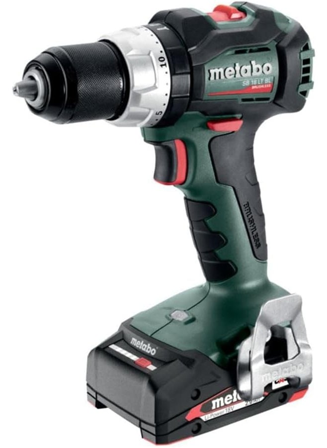 Metabo Metabo SB 18 LT BL 2x 20kit 18V Brushless Hammer DrillDriver 20Ah Kit  - Image 5