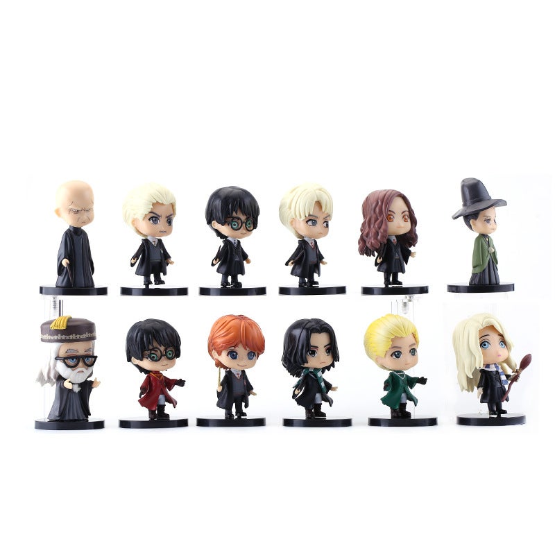 Harry Potter 12-Piece PVC Action Figure Set - Image 1