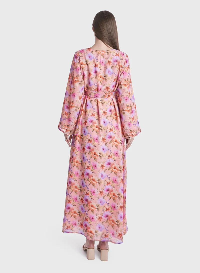 KASHKHA Floral Print Dress