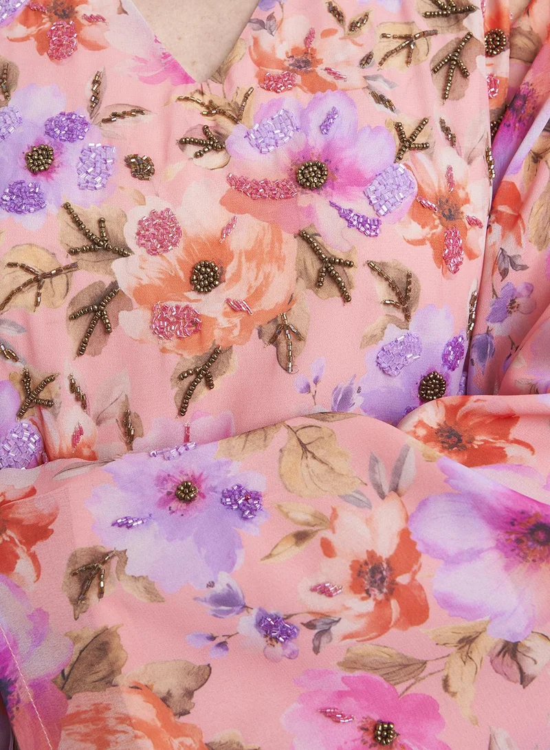 KASHKHA Floral Print Dress