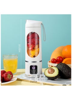 General High-end Juice Cup Household Crushed Ice Juicer USB Rechargeable Portable Juice Machine Outdoor Carry-on Cup 12 Knives  - Image 2