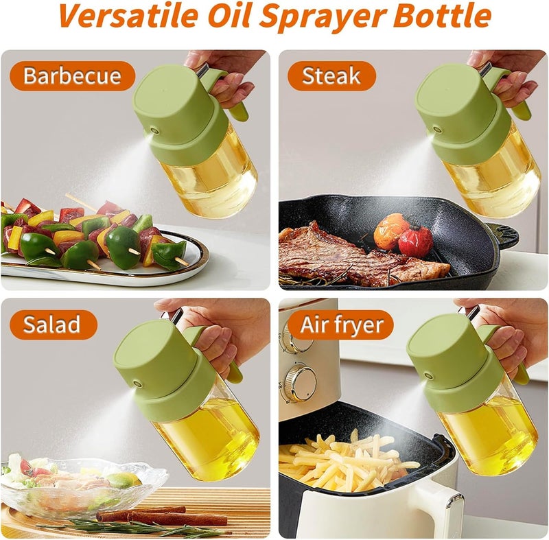 SKYTONE Oil Sprayer for Cooking, 6.8 OZ/ 200 ML Premium Oil Spray Bottle for Kitchen, Food-grade Olive Oil Sprayer, Portable Oil Mister for Air Fryer, kitchen, Outdoor BBQ and Camping (1) - Image 5