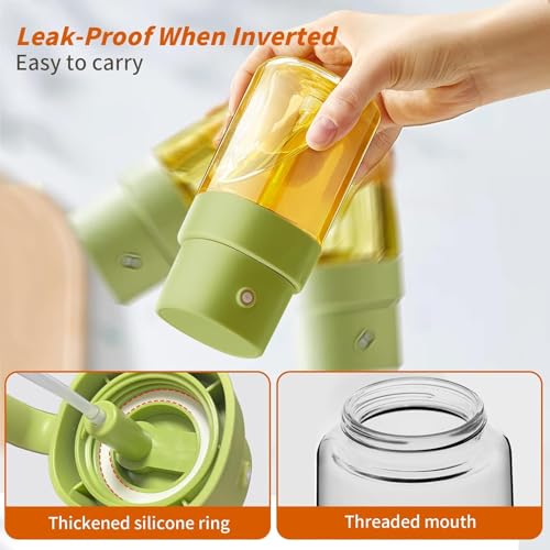SKYTONE Oil Sprayer for Cooking, 6.8 OZ/ 200 ML Premium Oil Spray Bottle for Kitchen, Food-grade Olive Oil Sprayer, Portable Oil Mister for Air Fryer, kitchen, Outdoor BBQ and Camping (1) - Image 3