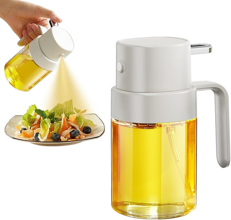 SKYTONE Oil Sprayer for Cooking, 6.8 OZ/ 200 ML Premium Oil Spray Bottle for Kitchen, Food-grade Olive Oil Sprayer, Portable Oil Mister for Air Fryer, kitchen, Outdoor BBQ and Camping (1) - Image 1
