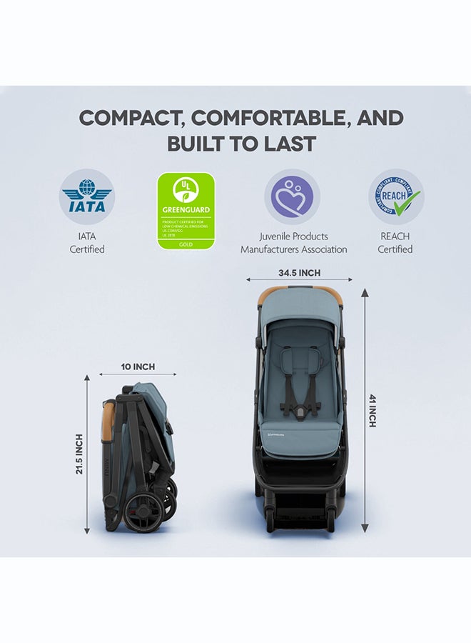 UPPAbaby Minu V3 Stroller Greyson Charcoal Mélange - Image 5