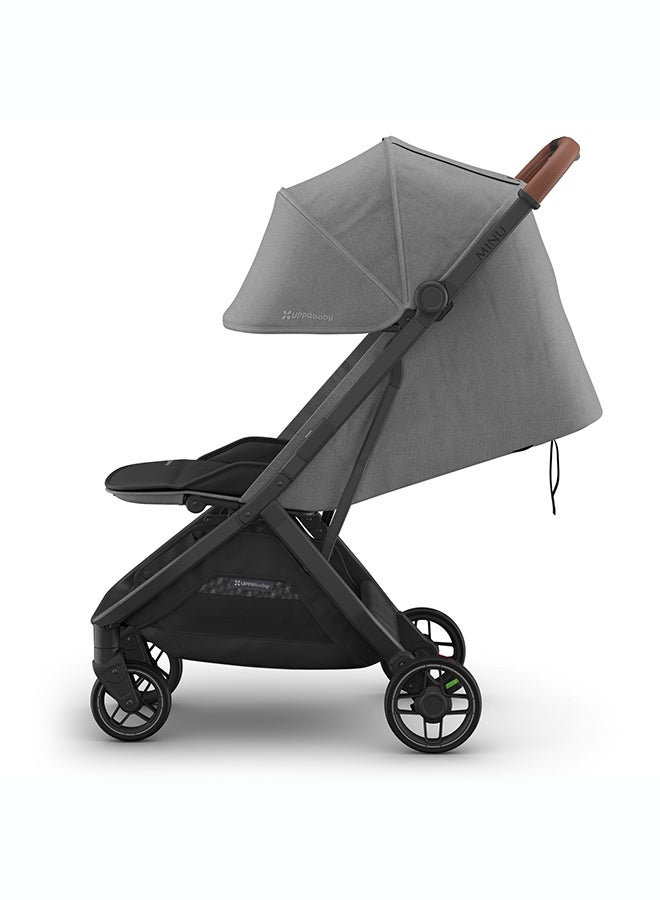 UPPAbaby Minu V3 Stroller Greyson Charcoal Mélange - Image 2