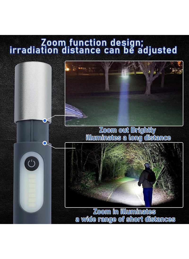 Novo Novo LED Rechargeable FlashlightsHigh Lumens Tactical Flashlights with Zoomable4 ModesSuper Bright Small Flashlights for Emergencies and Outdoor Use Camping Accessories  - Image 2