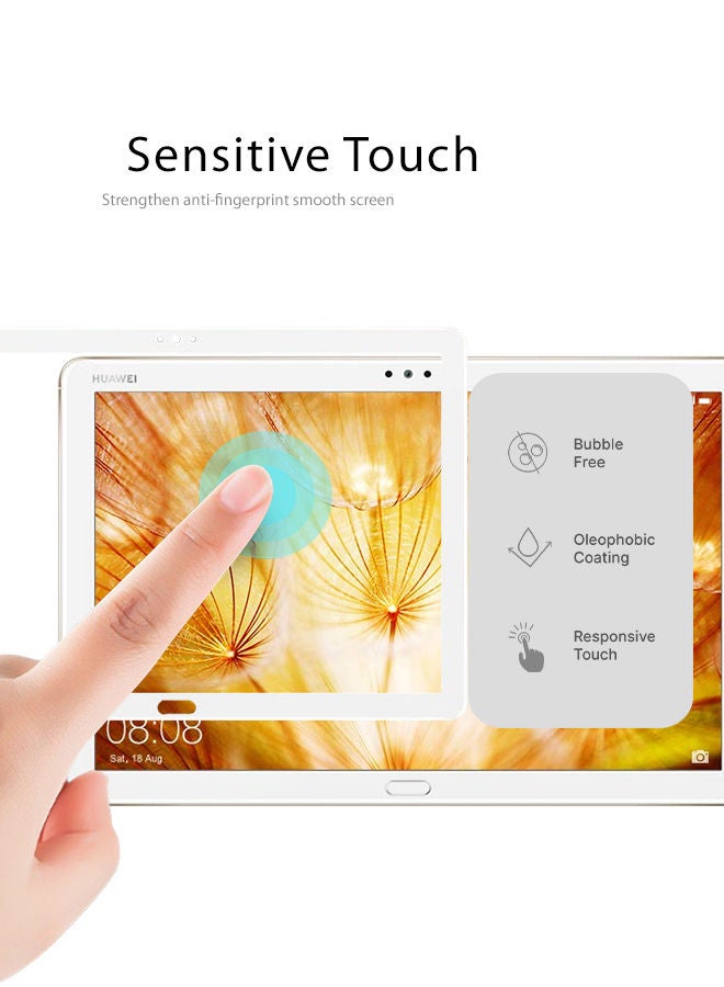 INEIX Full Screen Edge to Edge Screen Protector  For Huawei MediaPad M5 Lite 10.1 - White  - Image 4