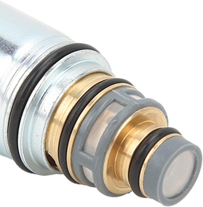 ZJchao AC Compressor Control Solenoid Valve, AC Air Conditioner Control Valve Compressor Replacement Metal Plastic 3885282 for 2.5 3.5 Liter SL SV Model - Image 2