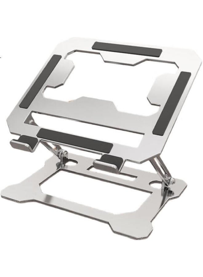 Atscore Laptop Stand Cooling Stand Vertical Lifting Heightening Computer Stand Base Suitable For Apple Macbook Huawei Lenovo Legion Dell Folding Stand - Image 2