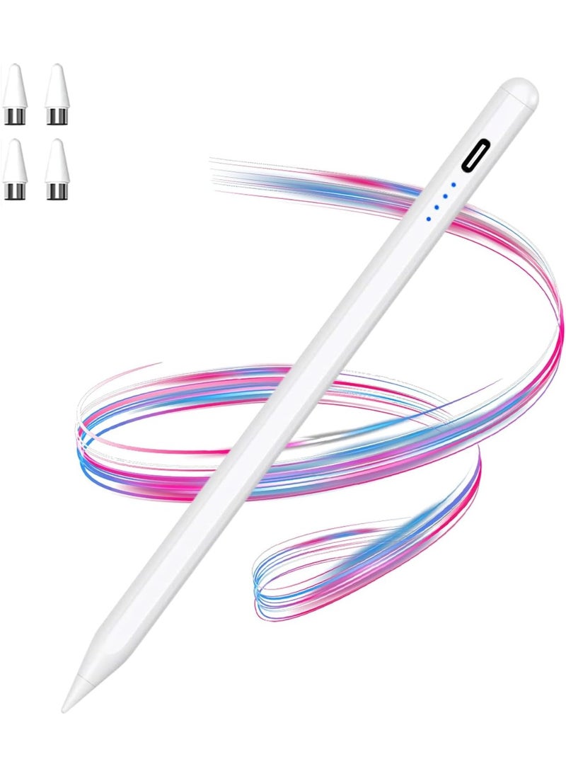 Universal Stylus Pen for Touch Screens – Rechargeable Magnetic Active Pencil with POM Tip for Tablets and Smartphones  - Image 1