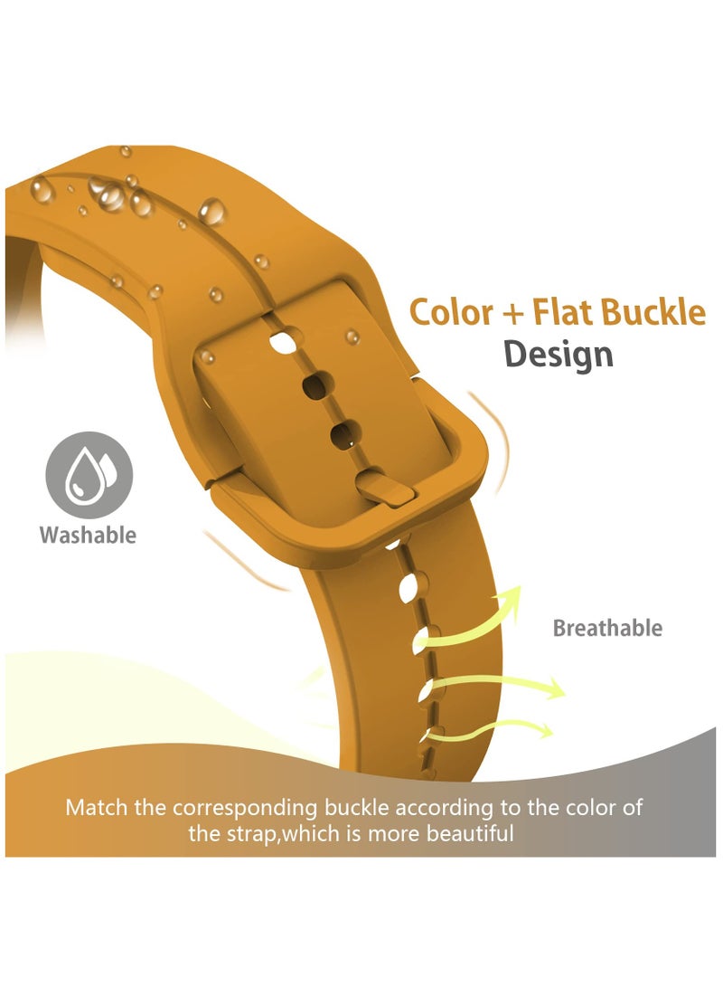 SYOSI 5 Pack Band Compatible with Samsung Galaxy Watch 5/ Galaxy Watch 5 Pro 45mm/ Galaxy Watch 4 40mm 44mm/ Galaxy Watch 4 Classic 42mm 46mm - Image 3