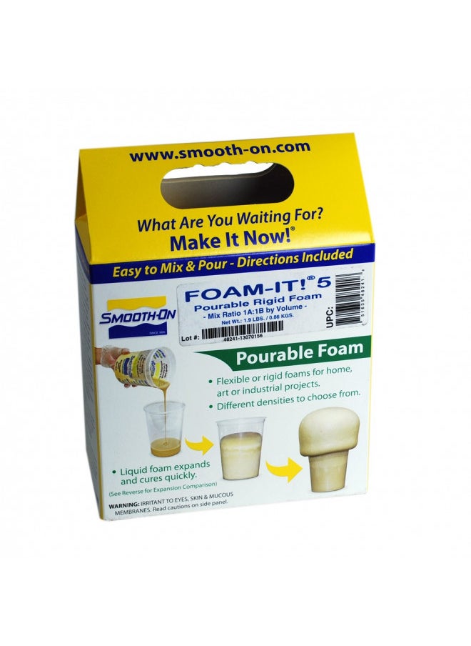 Smooth-On Foam-iT! 5 - Rigid Polyurethane Foam - Pint Unit  - Image 2