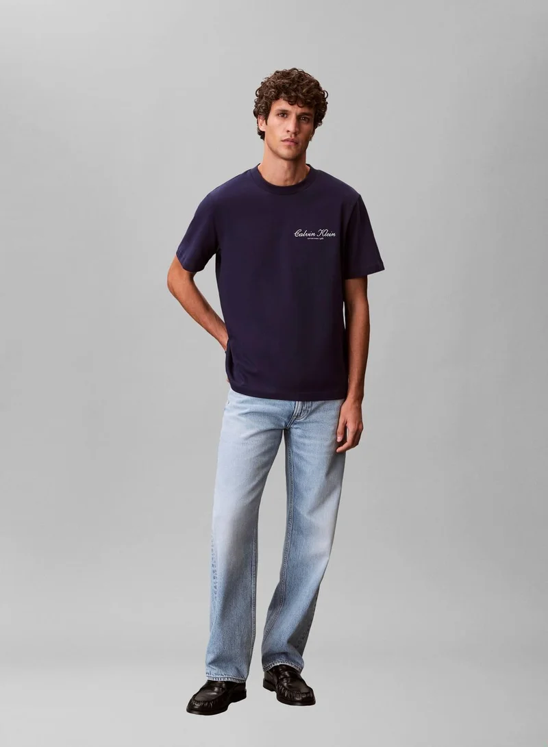 Calvin Klein Jeans Embroidered Logo T-Shirt