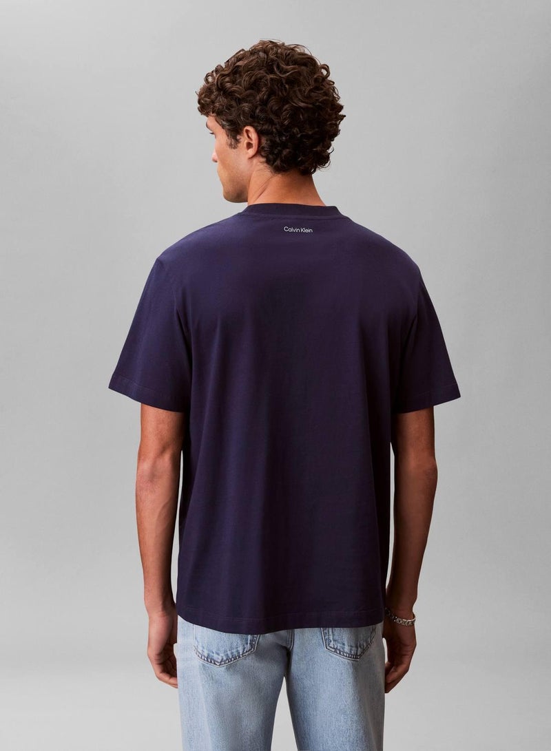 Calvin Klein Jeans Embroidered Logo T-Shirt - Image 3