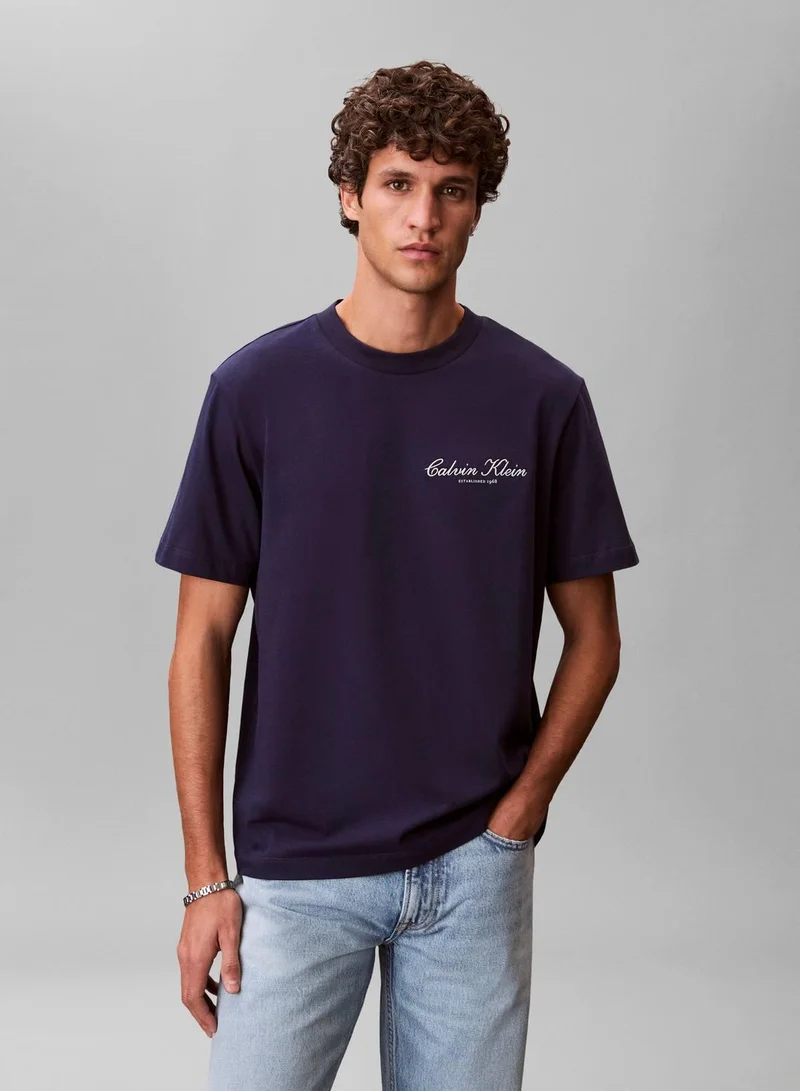 Embroidered Logo T-Shirt