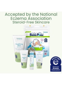 TruKid Soothing Skin Eczema Face And Body Wash Neaaccepted For Eczema Soothes & Prevents Irritation Fragrancefree Stops Itching Protects Irritated & Sensitive Skin Natural 8Oz Tube  - Image 5