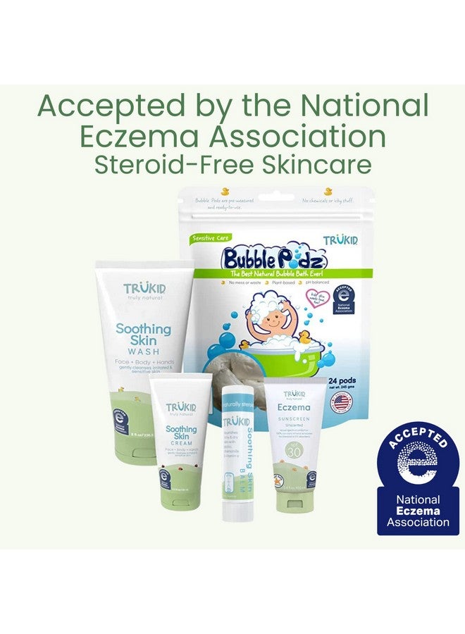 TruKid Soothing Skin Eczema Face And Body Wash Neaaccepted For Eczema Soothes & Prevents Irritation Fragrancefree Stops Itching Protects Irritated & Sensitive Skin Natural 8Oz Tube - Image 5