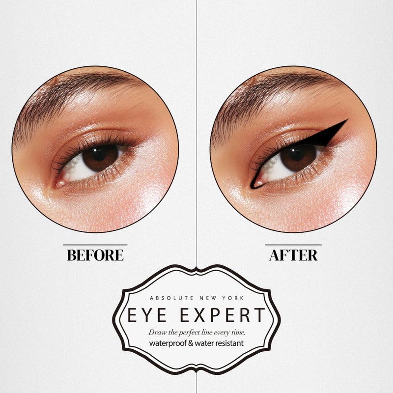 Absolute New York Double Trouble Liner Super Slim Angled Tip Double Ended Liner - Image 5