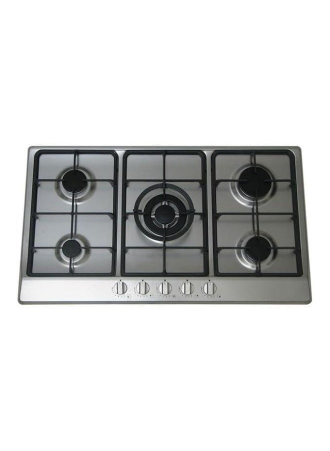 كيتشن لاين موقد كيتشن لاين غاز مدمج، 90 سم، 5 شعلات، فولاذ مقاوم للصدأ ، ZP.GGE5026 - Image 2