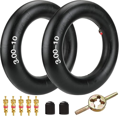 FVRITO 2.75/3.00-10 3.00x10 2.50x10 80/100-10 Inner Tube for XR50 XR70 CRF50 CT70 EZ90 Cub Razor RSF650 KLX110 DRZ110 50cc 70cc 90cc 110cc 125cc Dirt Pit Bike Scooter Moped - Image 1
