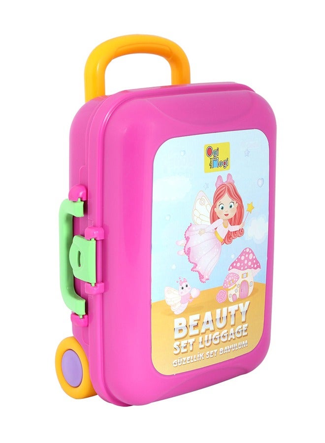 Ogi Mogi Toys Kids Hair Styling and Makeup Toy Beauty Set, 18 Pieces Hairdressing Salon Toys, Non-Toxic Pretend Role Play Toy Sets, Toys for Little Girls & Toddlers, Gift for Girls  - Image 3